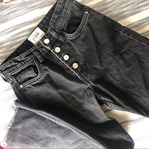 Zara by TRF black high rise denim